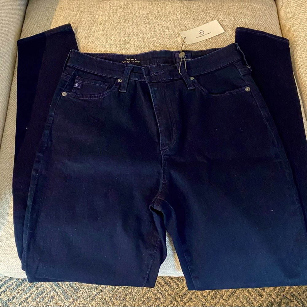 AG Jeans, The Mila: Super High-Rise Skinny, Size 30